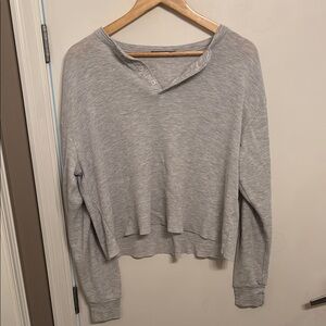 Brandy Melville waffle shirt, OS